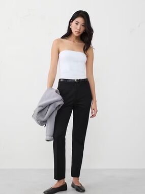 Banana Republic Black classic Sloan Straight-Leg Dress Pants